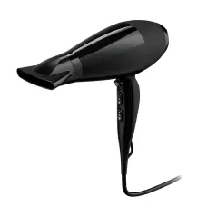 Фен Gemei GM-103, 2400 Вт с диффузором и концентратором, с функцией ионизации