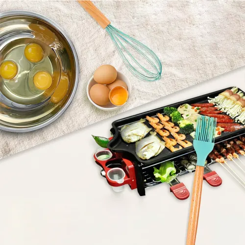 Набір кухонного приладдя Kitchen Set на 12 предметів, з харчового силікону, до 230 градусів Зелений - фото 4