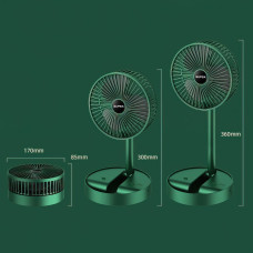 Складаний портативний телескопічний вентилятор Telescopic Fan, 5 Вт, micro USB, 8 годин роботи