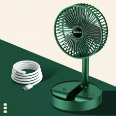 Складаний портативний телескопічний вентилятор Telescopic Fan, 5 Вт, micro USB, 8 годин роботи