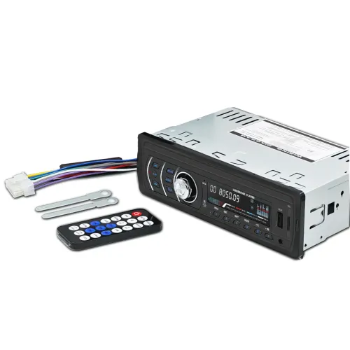 Автомобільна магнітола XbTqd 1801, 1DIN, 200 Вт, Aux, USB, Bluetooth, з пультом ДК - фото 4