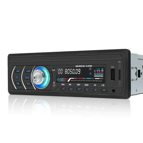 Автомобильная магнитола XbTqd 1801, 1DIN, 200 Вт, Aux, USB, Bluetooth, с пультом ДУ - фото 2