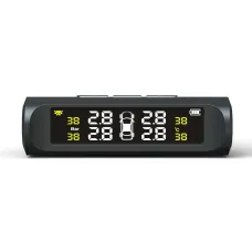 Система моніторингу тиску в шинах TPMS з датчиками та сонячною панеллю SOLAR 7582, до 6 барів