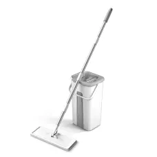 Швабра з відром Easy Mop з автоматичним віджиманням і складаною ручкою, 8 літрів