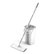 Швабра з відром Easy Mop з автоматичним віджиманням і складаною ручкою, 8 літрів