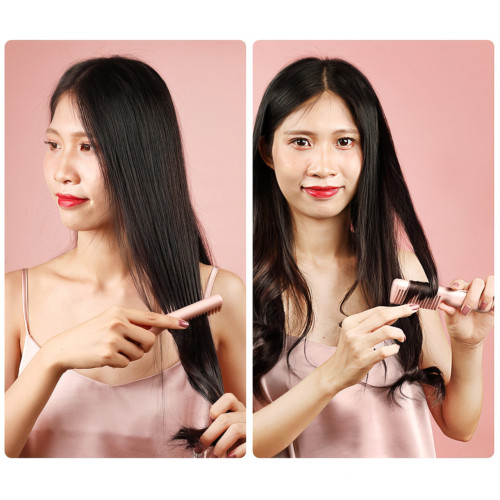 Гребінець для випрямлення волосся Hair Comb LY-297, 45 Вт, до 190 градусів, зі швидким нагріванням і функцією іонізац - фото 8