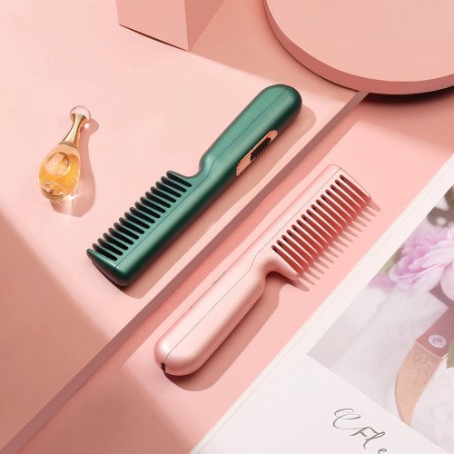Расческа для выпрямления волос Hair Comb LY-297, 45 Вт, до 190 градусов, с быстрым нагревом и функцией ионизац - фото 5