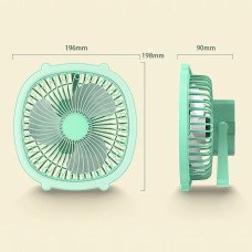 Портативный вентилятор с лампой Fill Light Fan, аккумуляторный 1200 мА/ч, 5 Вт, зарядка Type-C Фиолетовый