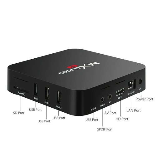 Смарт-TV-приставка TV-BOX MXQ Pro 4K, 1 ГБ ОЗП, 8 Гб HDD, Android - фото 2
