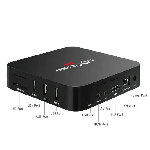 Смарт-TV приставка TV-BOX MXQ Pro 4K, 1 Гб ОЗУ, 8 Гб HDD, Android - фото 5