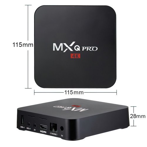Смарт-TV приставка TV-BOX MXQ Pro 4K, 1 Гб ОЗУ, 8 Гб HDD, Android - фото 5