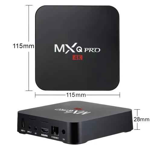 Смарт-TV приставка TV-BOX MXQ Pro 4K, 1 Гб ОЗУ, 8 Гб HDD, Android - фото 6