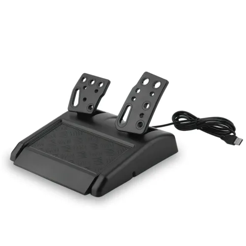 Ігрове кермо з педалями Vibration Steering Wheel з коробкою передач, 17 кнопок, для ПК, PS2, PS3 - фото 5