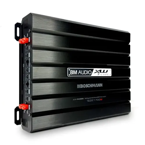 Автомобильный усилитель Boschmann BM Audio XW-F4399, 1700 Вт, 4-канальный - фото 3
