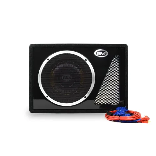 Активний автомобільний сабвуфер Boschmann Audio BM-H10 з неодимовим магнітом, 250 ВТ, 10 дюймів - фото 2