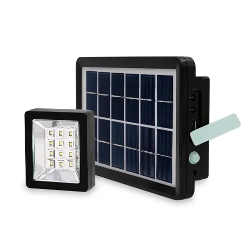 Комплект прожекторів із сонячною панеллю EasyPower EP-05 з датчиком руху, 3600 мА/год, СОВ, IP66 - фото 3