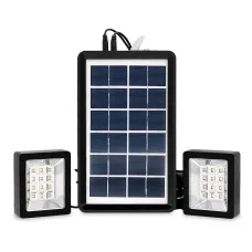 Комплект прожекторів із сонячною панеллю EasyPower EP-05 з датчиком руху, 3600 мА/год, СОВ, IP66