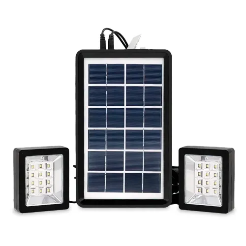 Комплект прожекторів із сонячною панеллю EasyPower EP-05 з датчиком руху, 3600 мА/год, СОВ, IP66