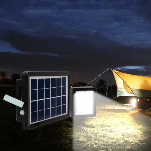 Комплект прожекторів із сонячною панеллю EasyPower EP-05 з датчиком руху, 3600 мА/год, СОВ, IP66 - фото 6