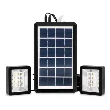 Комплект прожекторів із сонячною панеллю EasyPower EP-05 з датчиком руху, 3600 мА/год, СОВ, IP66