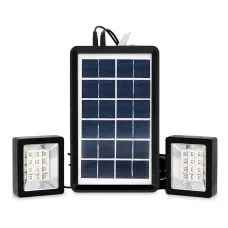 Комплект прожекторов с солнечной панелью EasyPower EP-05 с датчиком движения, 3600 мА/ч, СОВ, IP66