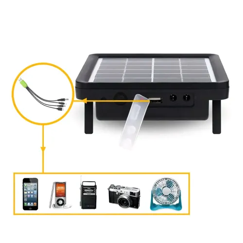 Прожектор с солнечной панелью EasyPower EP-07 с датчиком движения, 1500 мА/ч, SMD, IP66 - фото 4
