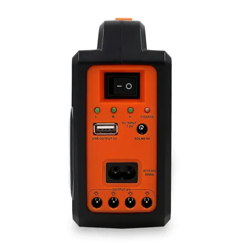 Портативна сонячна система EasyPower EP-392, 4000 мА/год, з функцією повербанк і виносними лампочками - фото 4