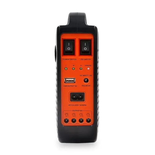Портативна сонячна система EasyPower EP-391B, 4000 мА/год, з функцією повербанк і виносними лампочками - фото 4