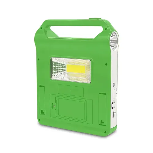 Портативна сонячна система EasyPower EP-038А, 3000 мА/год, з функцією повербанк і виносними лампочками - фото 3