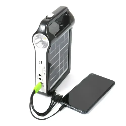 Портативна сонячна система EasyPower EP-038, 2400 мА/год, з функцією повербанк - фото 6