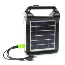 Портативная солнечная система EasyPower EP-038, 2400 мА/ч, с функцией повербанк