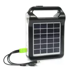 Портативна сонячна система EasyPower EP-038, 2400 мА/год, з функцією повербанк