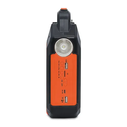 Портативна сонячна система EasyPower EP-0168, 4500 мА/год, з функцією повербанк, FM-радіо та Bluetooth - фото 4