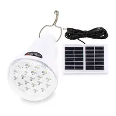 Виносна лампочка із сонячною панеллю EasyPower EP-020, акумуляторна на  900 мА/год, SMD, до 5 годин роботи