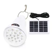 Виносна лампочка із сонячною панеллю EasyPower EP-020, акумуляторна на  900 мА/год, SMD, до 5 годин роботи