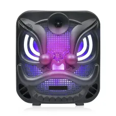 Портативна колонка RX-8130A з RGB-підсвіткою, 5 Вт, від 2 до 20 кГц, з USB, SD-картою і FM-радіо