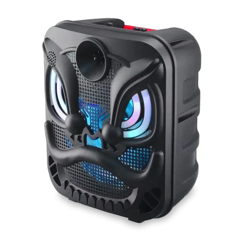 Портативная колонка RX-8130A с RGB подсветкой, 5 Вт, от 2 до 20 кГц, с USB, SD картой и FM радио - фото 3