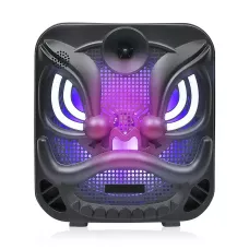 Портативна колонка RX-8130A з RGB-підсвіткою, 5 Вт, від 2 до 20 кГц, з USB, SD-картою і FM-радіо