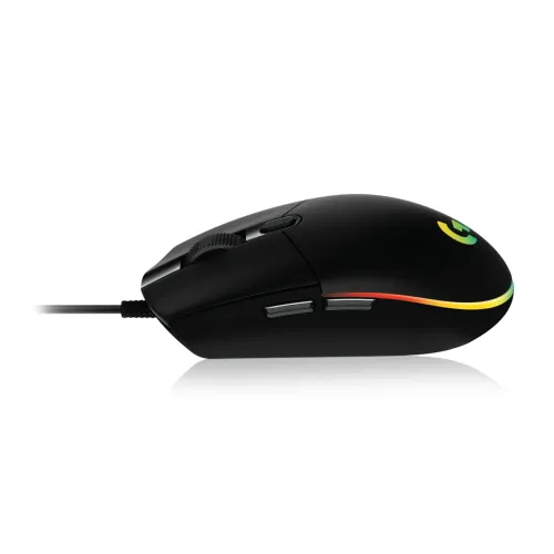 Ігрова комп'ютерна миша Logitech G102 з RGB-підсвіткою, дротова, 8000 DPI, 5 настроюваних кнопок - фото 2