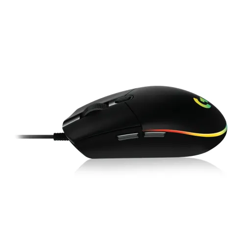 Игровая компьютерная мышь Logitech G102 с RGB подсветкой, проводная, 8000 DPI, 5 настраиваемых кнопок - фото 2