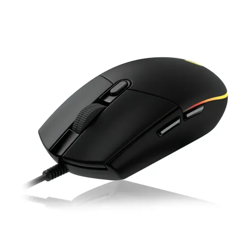 Игровая компьютерная мышь Logitech G102 с RGB подсветкой, проводная, 8000 DPI, 5 настраиваемых кнопок