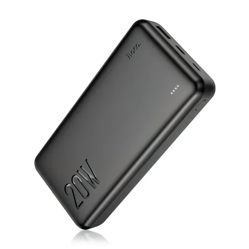 Портативний зарядний пристрій HOCO J87A, 20000 мА/год, USB-A, Type-C, Micro-USB