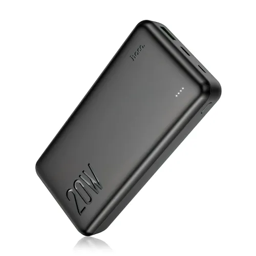 Портативний зарядний пристрій HOCO J87A, 20000 мА/год, USB-A, Type-C, Micro-USB