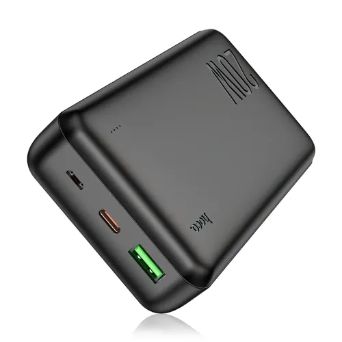 Портативний зарядний пристрій HOCO J87A, 20000 мА/год, USB-A, Type-C, Micro-USB - фото 3