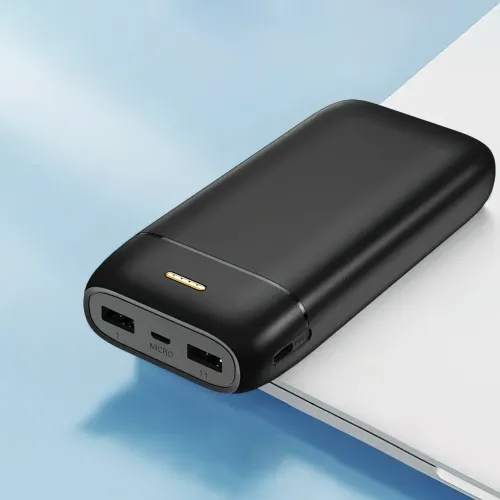 Портативное зарядное устройство LENYES PX267 с огнеупорным корпусом, 20000 мА/ч, USB-A, Type-C, Micro-USB - фото 4