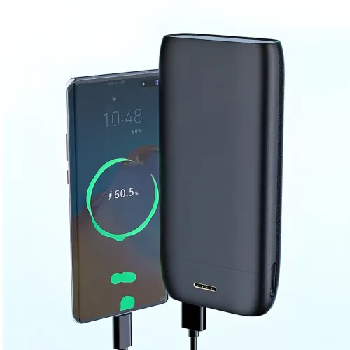 Портативний зарядний пристрій LENYES PX267 з вогнетривким корпусом, 20000 мА/год, USB-A, Type-C, Micro-USB - фото 3