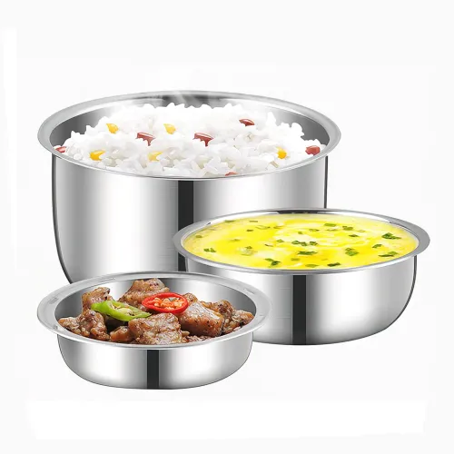 Портативна пароварка Coocking Lunch Box з набором ємностей, 3 рівні, 200 Вт, 2 літри - фото 7