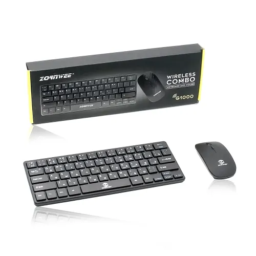 Бездротова клавіатура з мишкою ZORNWEE G1000 з USB адаптером, з робочою дистанцією до 10 метрів - фото 7