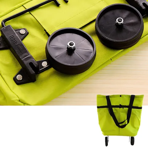 Складаний візок для покупок EcoBag на коліщатках, 0.4 кг - фото 5