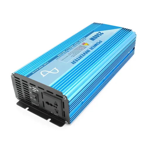 Перетворювач напруги Wimpex WX-2510, чиста синусоїда, 2500 Вт, 12 В - фото 2